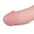 Real Fantasy Cliff - aidon tuntuinen dildo - 22 cm (nude)