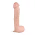 Real Fantasy Lexon - realistinen dildo kiveksillä - 33 cm - vaalea