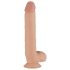 Real Fantasy Elvin - ladattava, aidon tuntuinen vibraattori - 28 cm (luonnollinen)