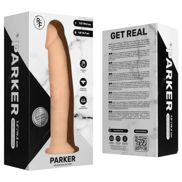 Real Fantasy Parker - realistinen dildo - 19 cm - luonnollinen