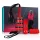 Secret Pleasure Chest - BDSM-setti edistyneille - 10 osaa - punainen