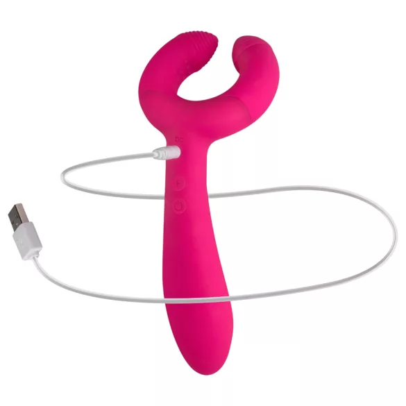 Easytoys Couple - parivibraattori ladattava vedenkestävä pinkki