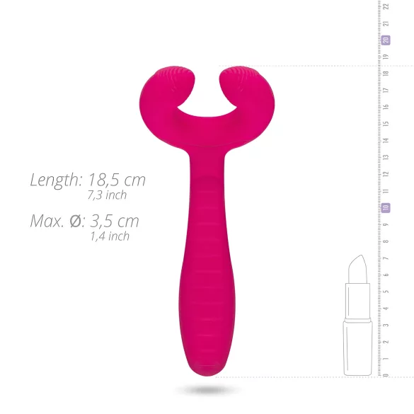 Easytoys Couple - parivibraattori ladattava vedenkestävä pinkki