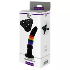 Colorful Love - strap-on dildo - värikäs