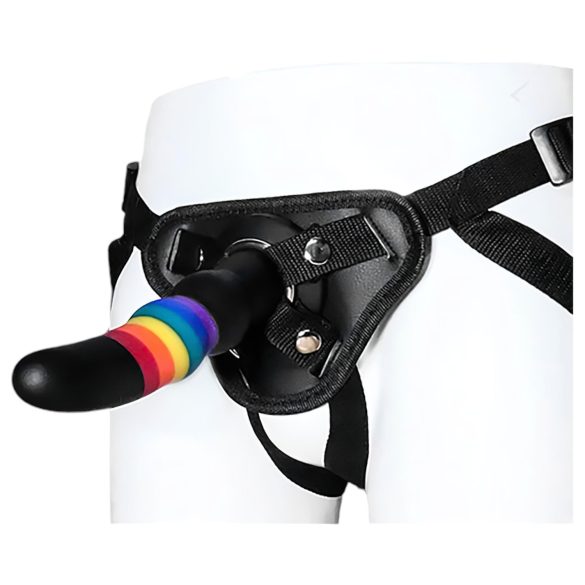 Colorful Love - strap-on dildo - värikäs