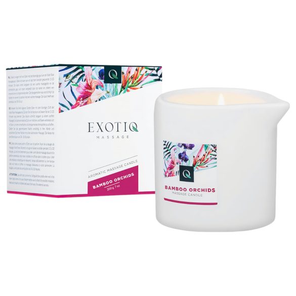 Exotiq Bamboo Orchids - hierontakynttilä (200g)