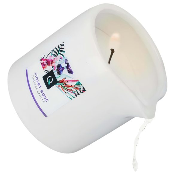 Exotiq - tuoksuva hierontakynttilä - ruusu - 200g