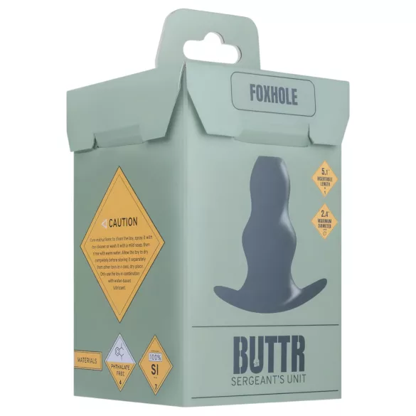 BUTTR Foxhole - ontto anustappi - musta