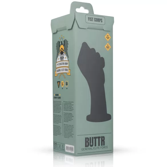 BUTTR Fist Corps - fistausdildo - musta
