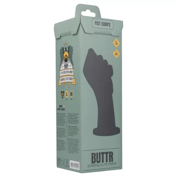 BUTTR Fist Corps - fistausdildo - musta