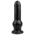 BUTTR Tactical I - tapetin kiinnitettävä dildo - musta