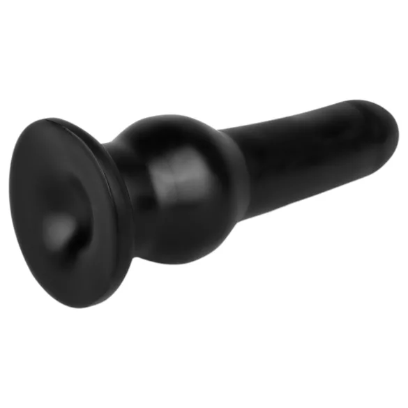 BUTTR Tactical I - tapetin kiinnitettävä dildo - musta