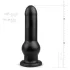 BUTTR Tactical I - tapetin kiinnitettävä dildo - musta