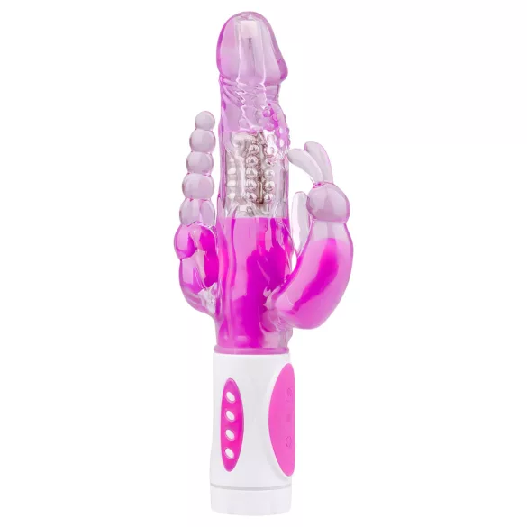 Easytoys Raving Rabbit - 3-haarainen vibraattori (pinkki)