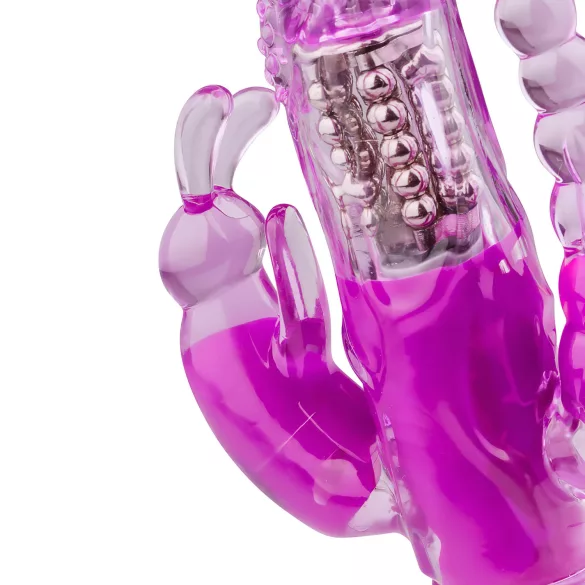 Easytoys Raving Rabbit - 3-haarainen vibraattori (pinkki)