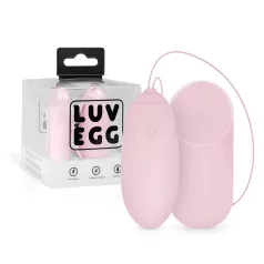   LUV EGG - vibraatiomuna kaukosäätimellä - ladattava - pinkki