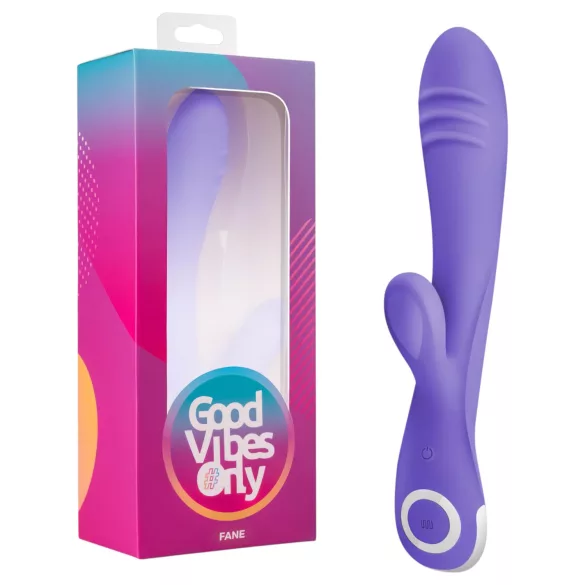 Good Vibes Only Fane Rabbit - klitoriskiihotin vibraattori - lila