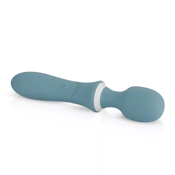 Bloom Orchid Wand - ladattava hierontavibraattori - turkoosi
