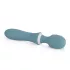 Bloom Orchid Wand - ladattava hierontavibraattori - turkoosi