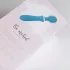Bloom Orchid Wand - ladattava hierontavibraattori - turkoosi