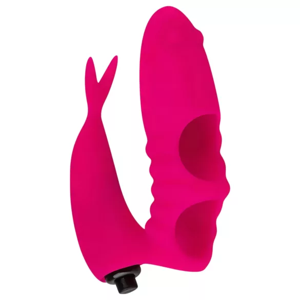 Easytoys - sormivibraattori - 2in1 - pinkki