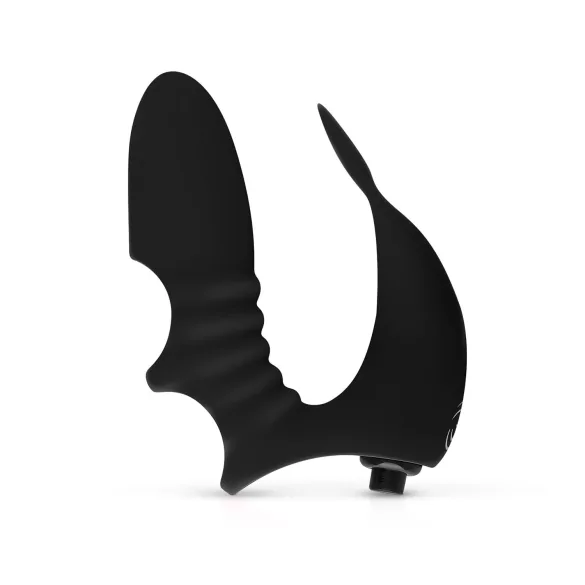 Easytoys Finger - 2in1 sormivibraattori - musta