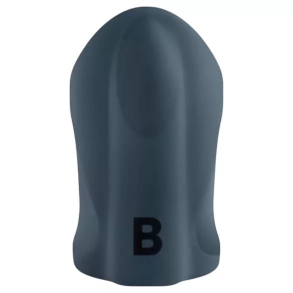 Boners - vibraattori miesten avomalli - ladattava - harmaa