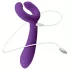 Easytoys Couple - parivibraattori - ladattava, vesitiivis - violetti