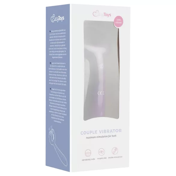 Easytoys Couple - parivibraattori - ladattava, vesitiivis - violetti