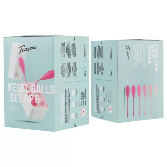 Teazers - geishakuulasetti 6 kpl - pinkki