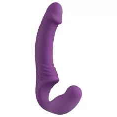   Easytoys - ladattava strap-on vibraattori ilman hihnaa - lila