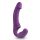 Easytoys - ladattava strap-on vibraattori ilman hihnaa - lila