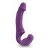 Easytoys - ladattava strap-on vibraattori ilman hihnaa - lila