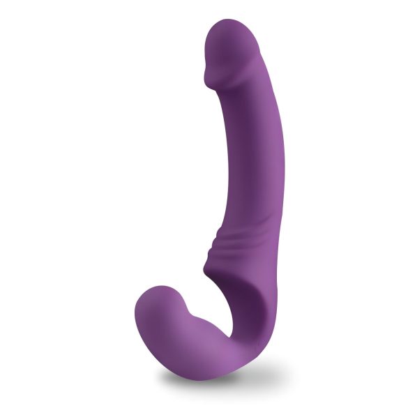 Easytoys - ladattava strap-on vibraattori ilman hihnaa - lila