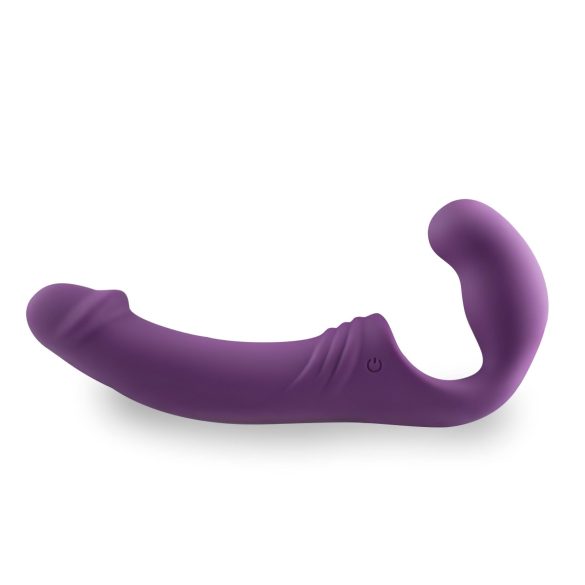 Easytoys - ladattava strap-on vibraattori ilman hihnaa - lila