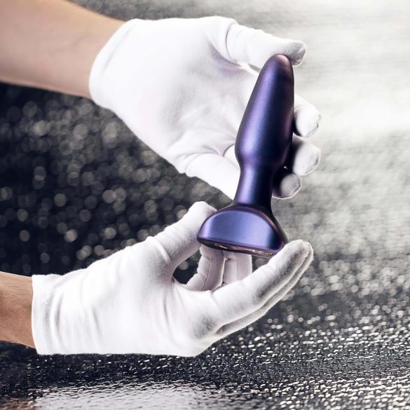 Hueman Space Force - anustappi vibraattori työntötoiminto vedenkestävä lila