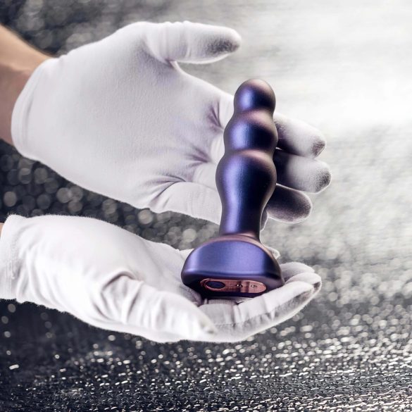 Hueman Space Inveder - ladattava vedenkestävä anaalivibraattori - violetti