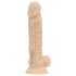 Real Fantasy Conrad - imukupilla varustettu vibraattori - 20 cm (luonnollinen)