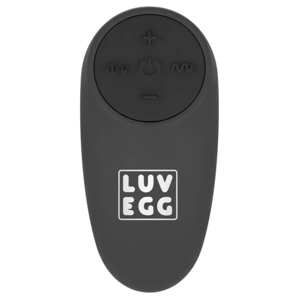 LUV EGG - vibraatiomuna kaukosäätimellä - ladattava - musta