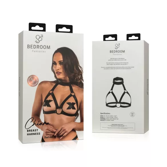 Bedroom Fantasies Chiara - seksikäs verkkopaita - musta - S-XL