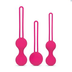 Easytoys LoveBalls - geishakuulien setti - 3 osaa - pinkki