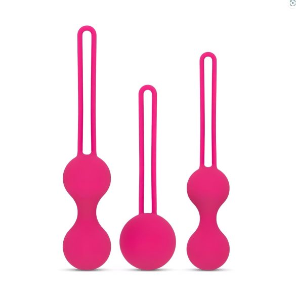 Easytoys Rakkauspallot - geishapallosetti, 3 osaa (vaaleanpunainen)