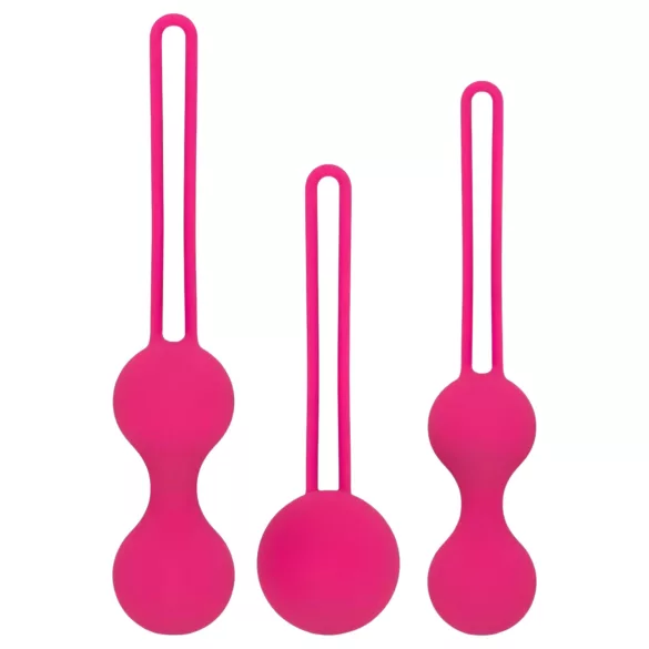 Easytoys LoveBalls - geishakuulien setti - 3 osaa - pinkki