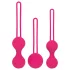 Easytoys LoveBalls - geishakuulien setti - 3 osaa - pinkki