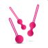 Easytoys Rakkauspallot - geishapallosetti, 3 osaa (vaaleanpunainen)