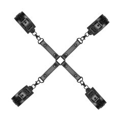 Bedroom Fantasies - käsikahleet ja jalkakahleet - musta