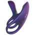 Hueman Infinity Ignite - vibro penis- ja kivestenrengas - violetti