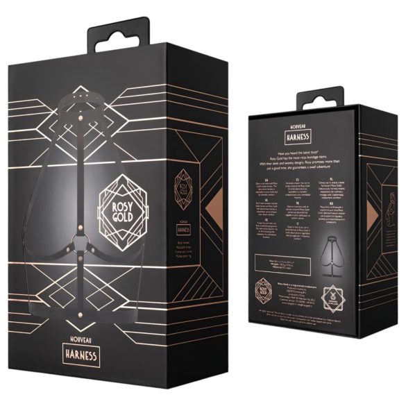 Rosy Gold - vartalokoru - musta/ruusukulta