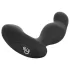 Easytoys Anal Collection - anaalivibraattori kaukosäätimellä - musta