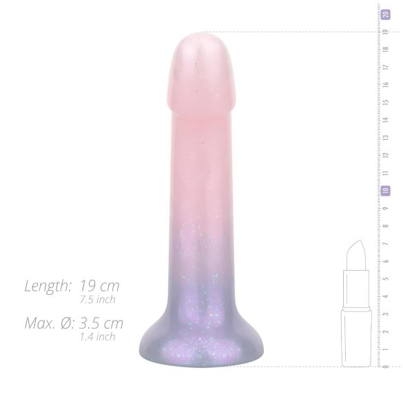 EasyToys Mermaid - dildovibraattori - glitter - 19 cm - pinkki